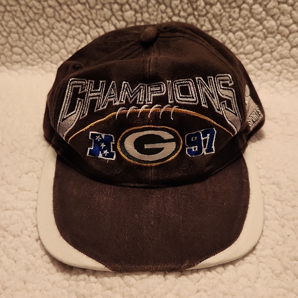 Vintage 1997 Champions Pro Line Greenbay Packers Sports Specialties NFL Ball Cap